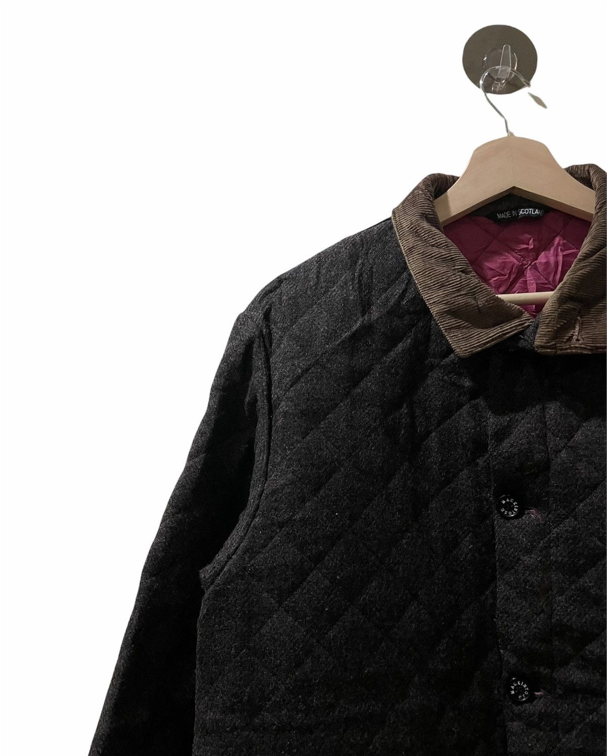 Mackintosh Mackintosh Made In Scotland Wool Quilted Jacket Size US M / EU 48-50 / 2 - 5 Thumbnail
