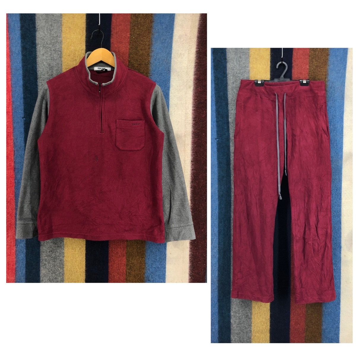 DKNY DKNY LOUNGEWEAR One Set Fleece #2799-102 Size US M / EU 48-50 / 2 - 1 Thumbnail