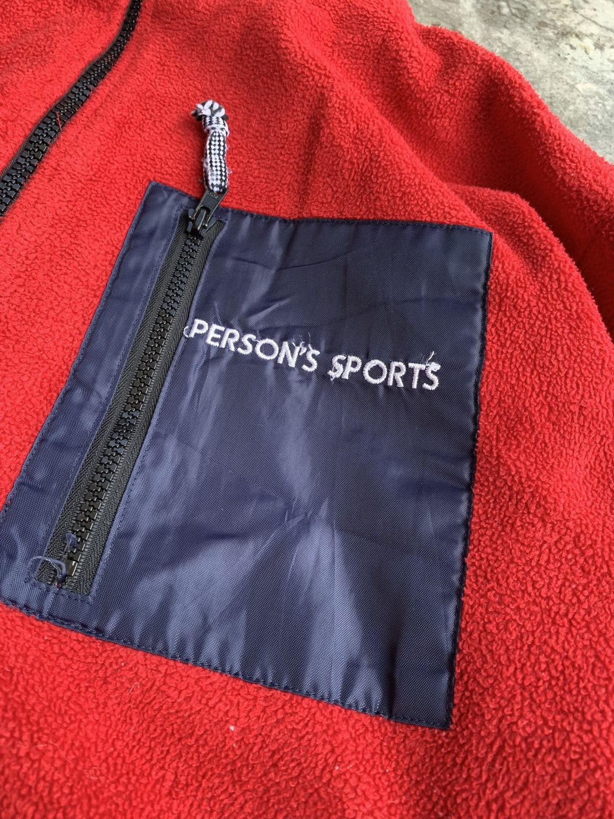 PERSON'S Vintage 90s Person’s Sport Fleece Jacket Size US XL / EU 56 / 4 - 5 Thumbnail