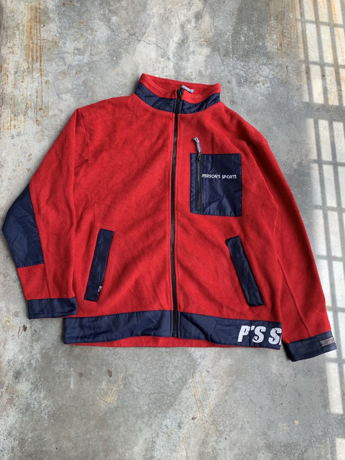 PERSON'S Vintage 90s Person’s Sport Fleece Jacket Size US XL / EU 56 / 4 - 1 Thumbnail