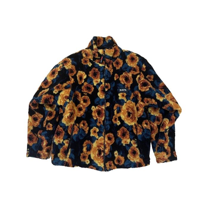 Napapijri T-emin Floral fleece zip up jacket Napa by Martine rose