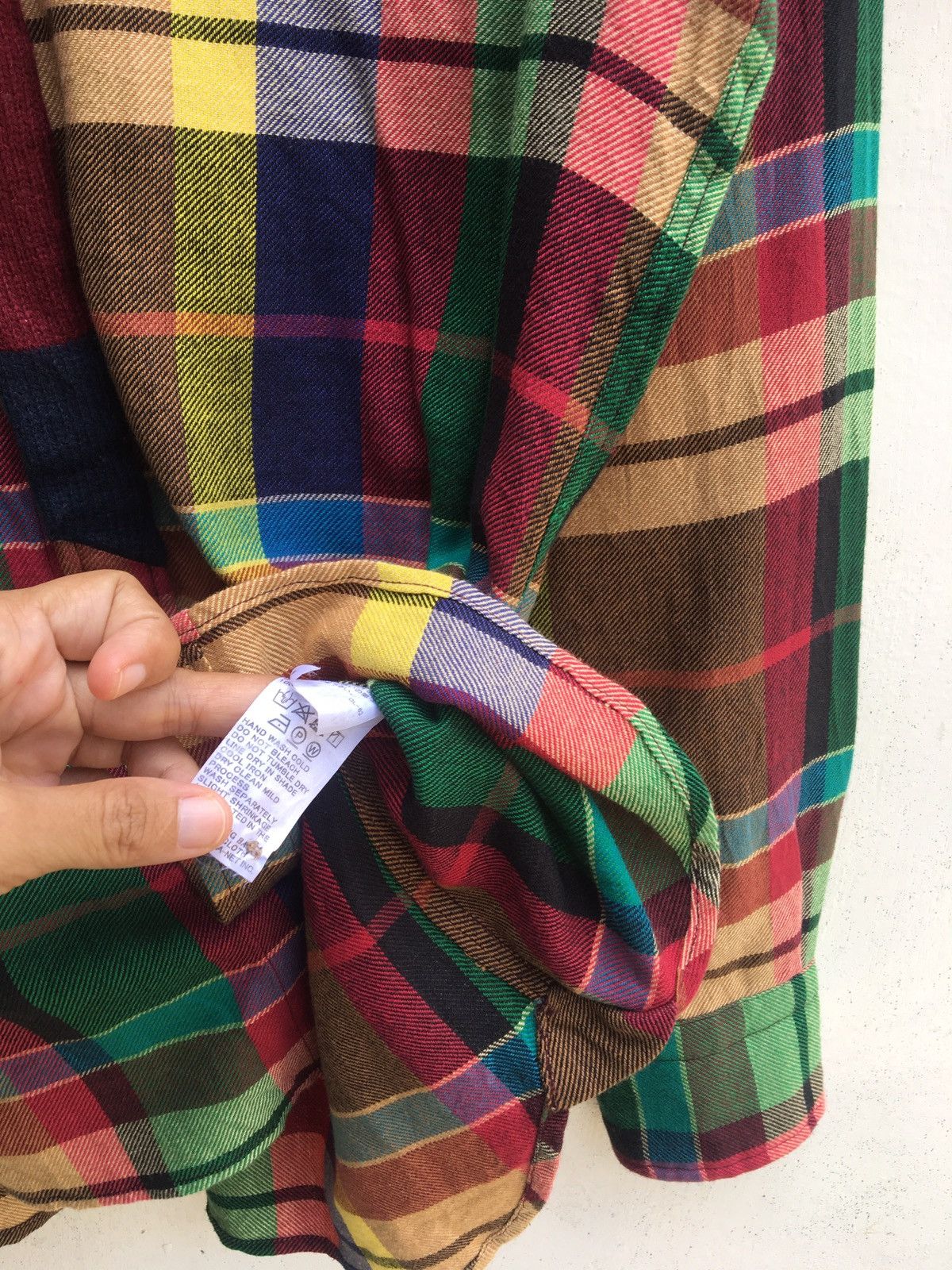 Issey Miyake Rare Vintage Tsumori Chisato Plaid Checkered Shirt Size US M / EU 48-50 / 2 - 6 Thumbnail