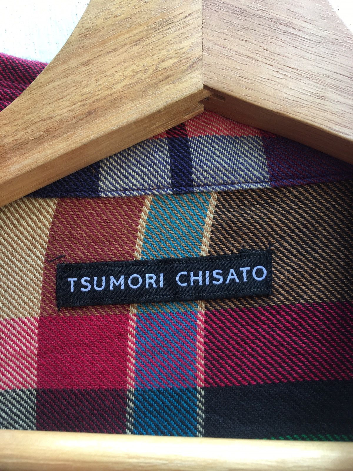 Issey Miyake Rare Vintage Tsumori Chisato Plaid Checkered Shirt Size US M / EU 48-50 / 2 - 5 Thumbnail
