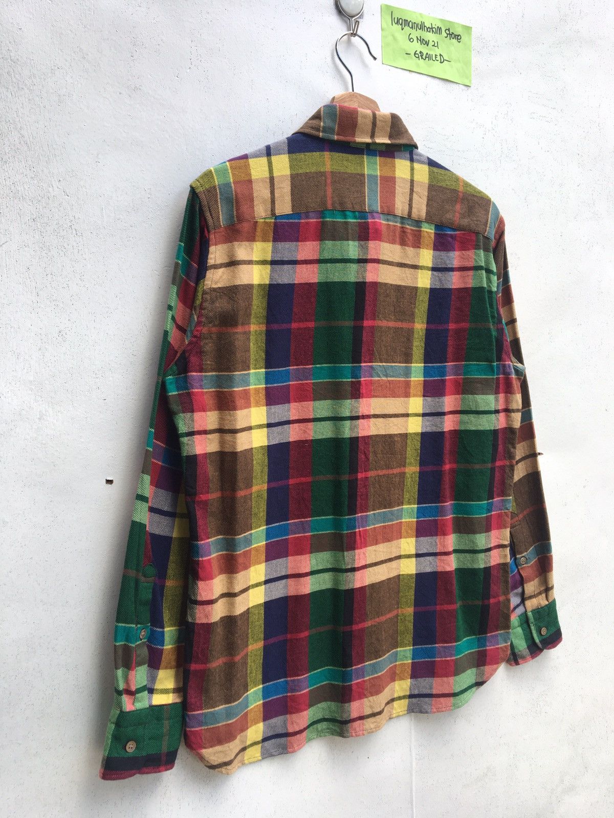 Issey Miyake Rare Vintage Tsumori Chisato Plaid Checkered Shirt Size US M / EU 48-50 / 2 - 12 Thumbnail