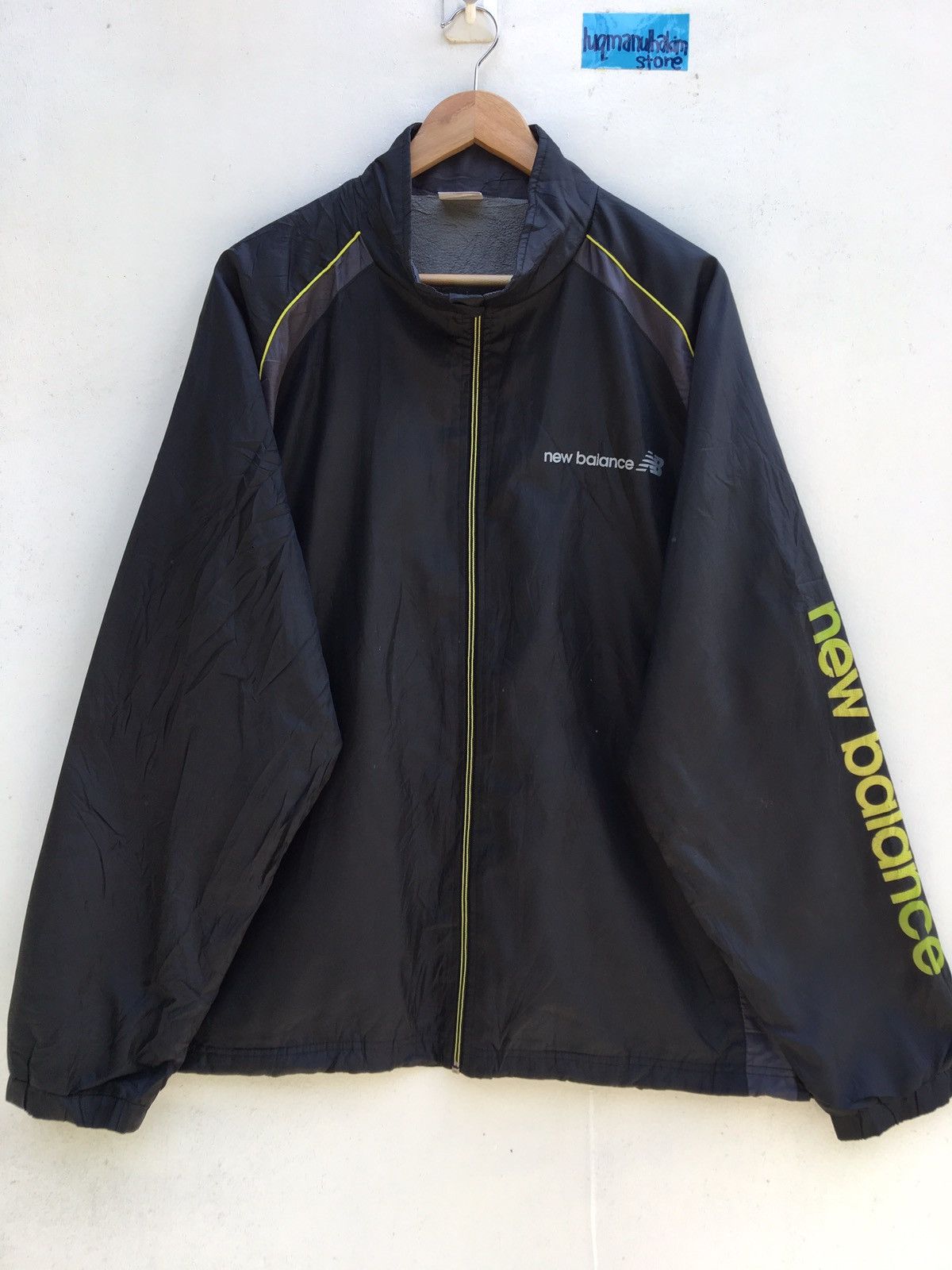 New Balance NEW BALANCE Windbreaker Jacket Unisex Vintage 90s Size XXL Size US XXL / EU 58 / 5 - 2 Thumbnail