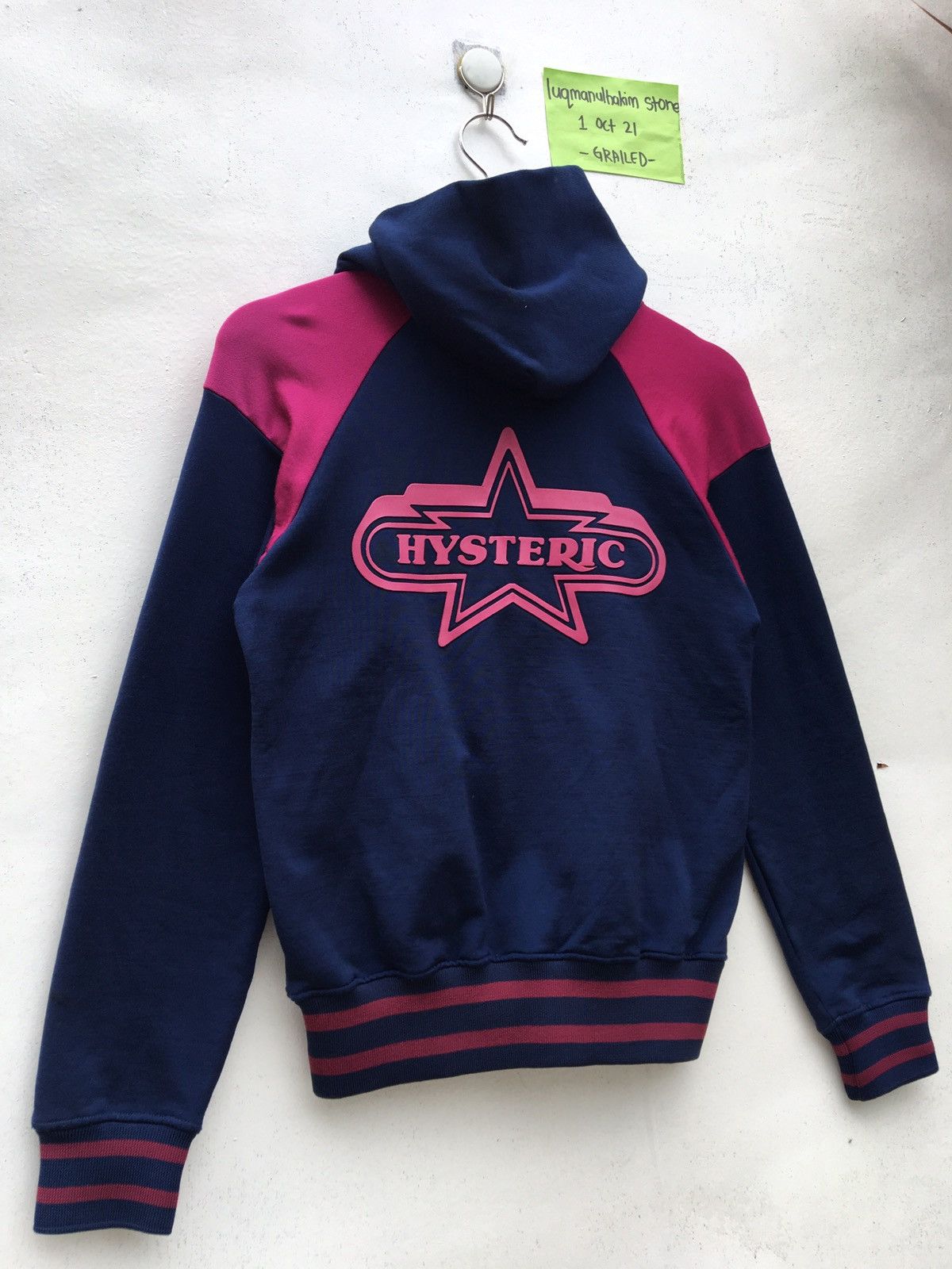 Hysteric Glamour Rare Vintage Hysteric Glamour Star Logo Hoodie Size US S / EU 44-46 / 1 - 2 Thumbnail