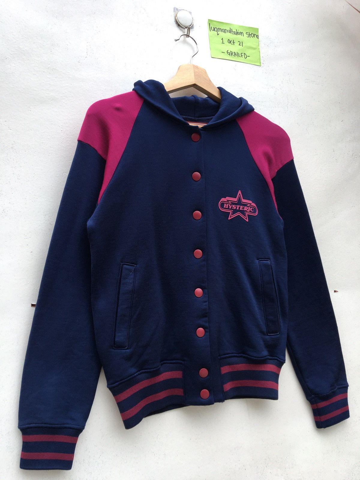 Hysteric Glamour Rare Vintage Hysteric Glamour Star Logo Hoodie Size US S / EU 44-46 / 1 - 8 Thumbnail