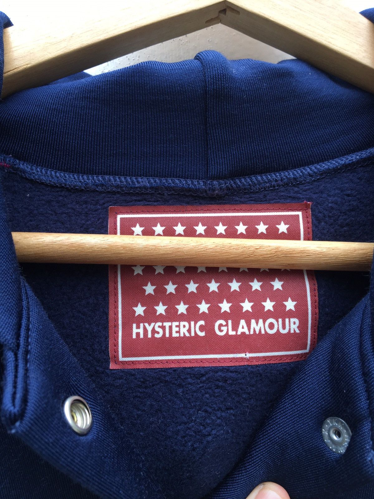 Hysteric Glamour Rare Vintage Hysteric Glamour Star Logo Hoodie Size US S / EU 44-46 / 1 - 13 Thumbnail