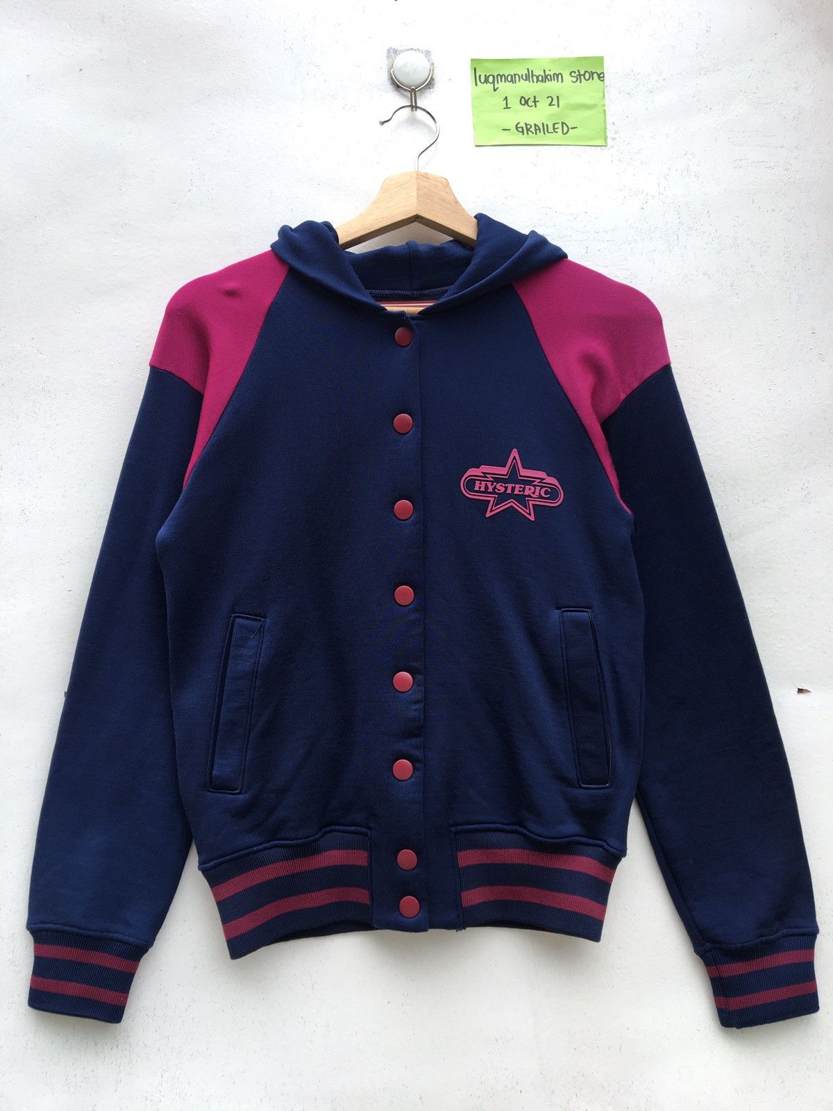 Hysteric Glamour Rare Vintage Hysteric Glamour Star Logo Hoodie Size US S / EU 44-46 / 1 - 7 Thumbnail