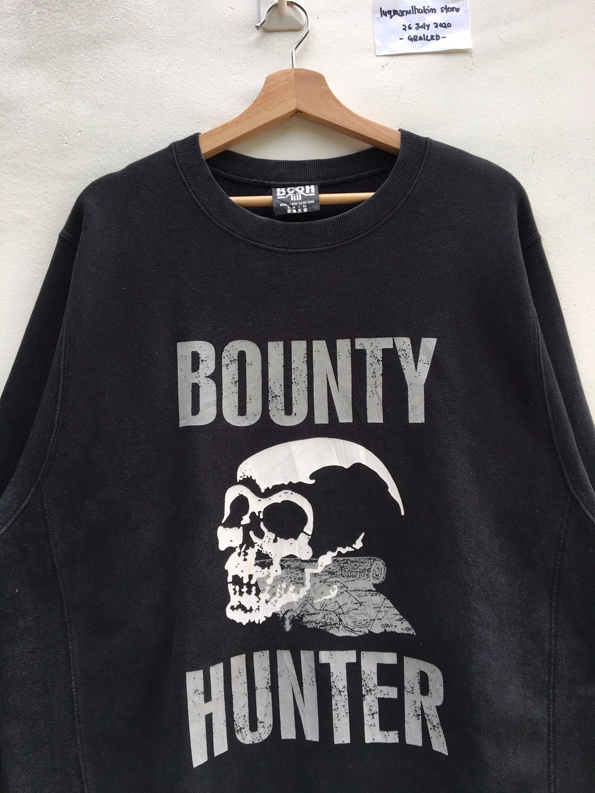 Bounty Hunter Bounty Hunter Large Skull Logo Sweatshirt Size US L / EU 52-54 / 3 - 5 Thumbnail