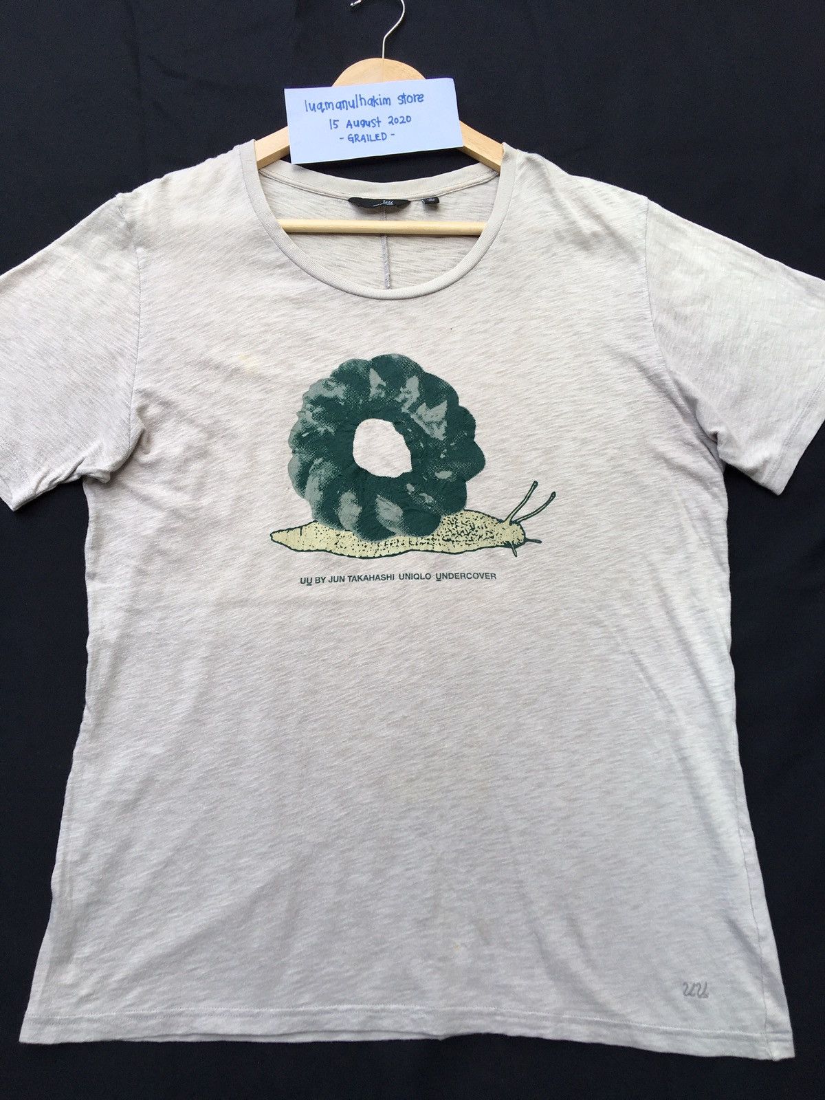 Undercover × Uniqlo Rare Undercover x Uniqlo UU Snail Printed Design Size US L / EU 52-54 / 3 - 4 Thumbnail