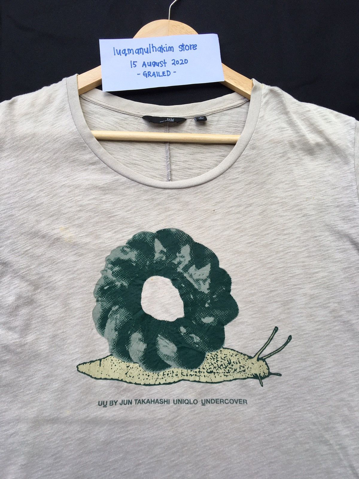 Undercover × Uniqlo Rare Undercover x Uniqlo UU Snail Printed Design Size US L / EU 52-54 / 3 - 5 Thumbnail
