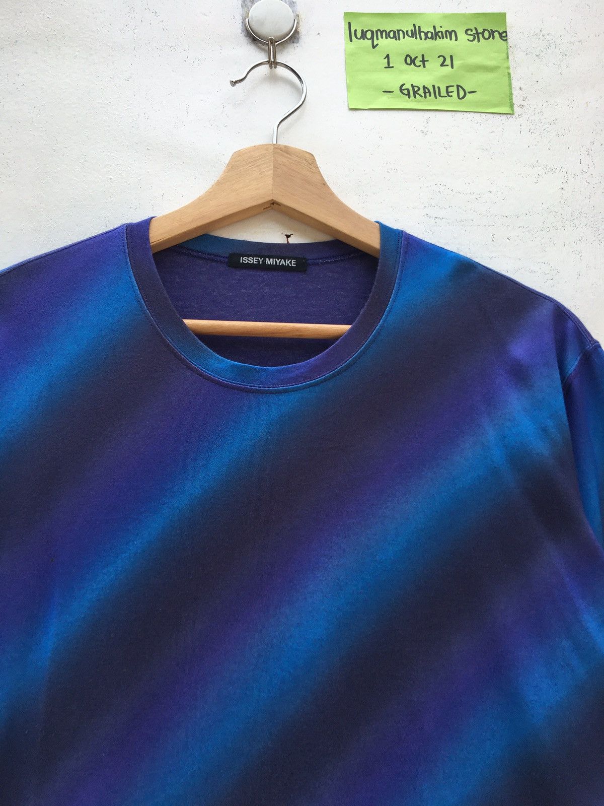 Issey Miyake Rare Issey Miyake IS Two Tone Stripes Longsleeve Shirt Size US M / EU 48-50 / 2 - 5 Thumbnail