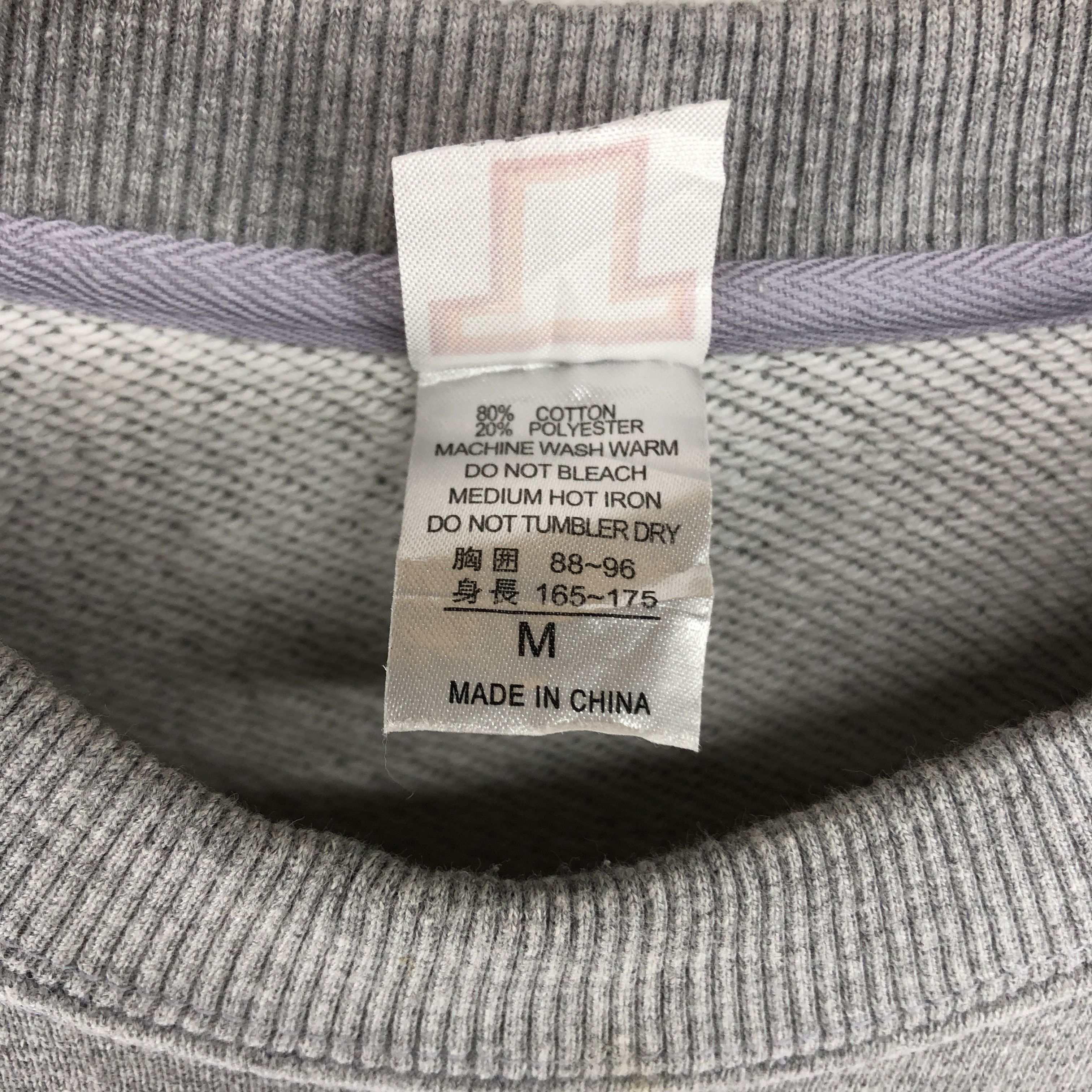 Japanese Brand BEEFY T LINDA PIOKEN Crew Neck Sweatshirt #2605-93 Size US S / EU 44-46 / 1 - 9 Thumbnail
