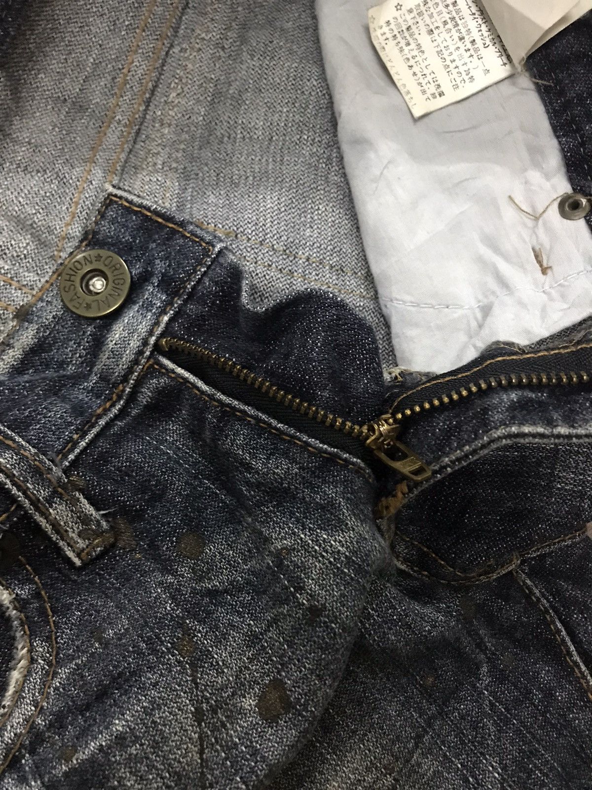 Japanese Brand rare!!! unisex vintage juriano jurrie very rare items Size 31" - 11 Thumbnail