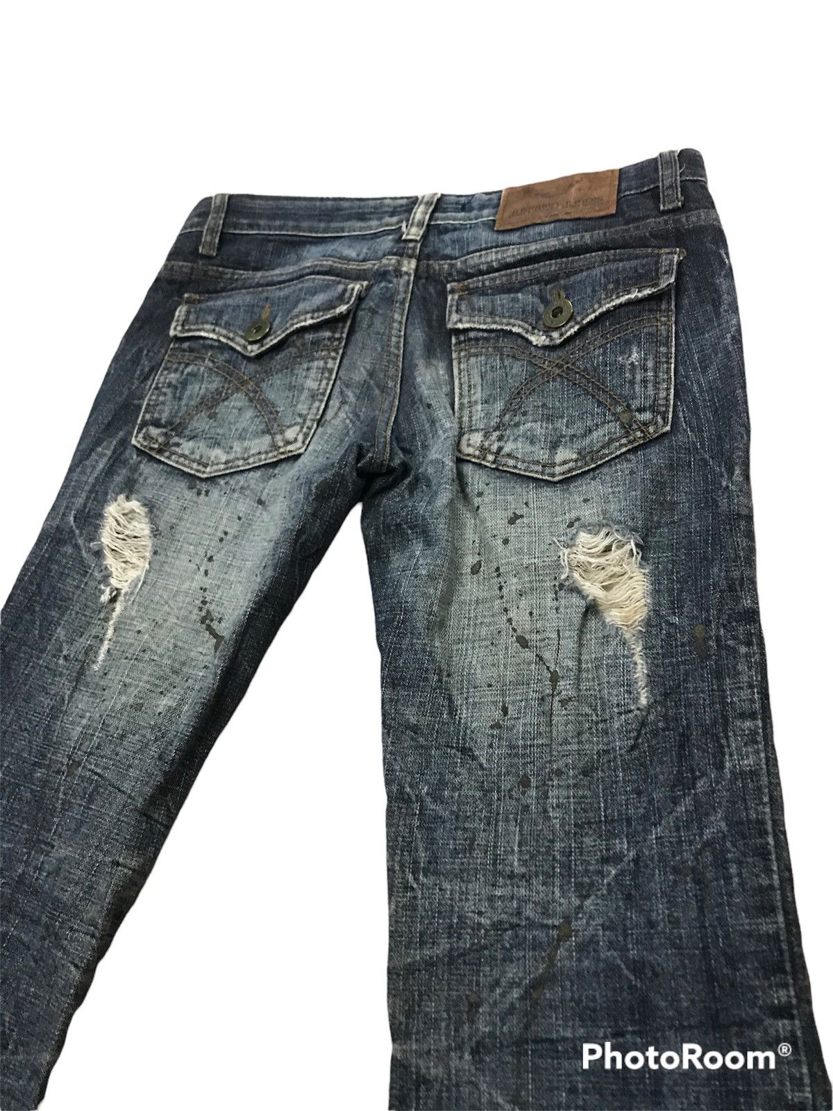 Japanese Brand rare!!! unisex vintage juriano jurrie very rare items Size 31" - 6 Thumbnail