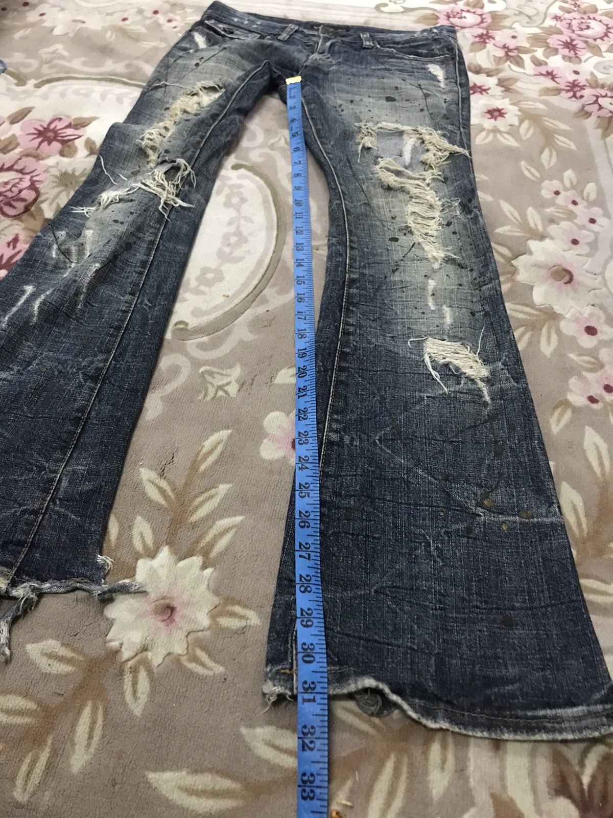 Japanese Brand rare!!! unisex vintage juriano jurrie very rare items Size 31" - 15 Thumbnail