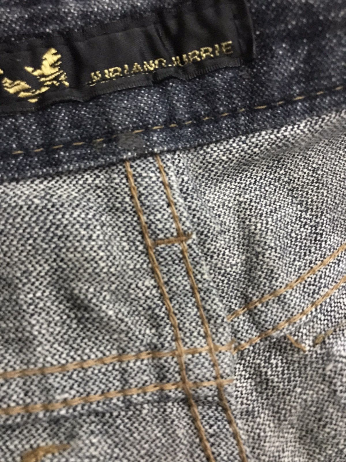 Japanese Brand rare!!! unisex vintage juriano jurrie very rare items Size 31" - 10 Thumbnail