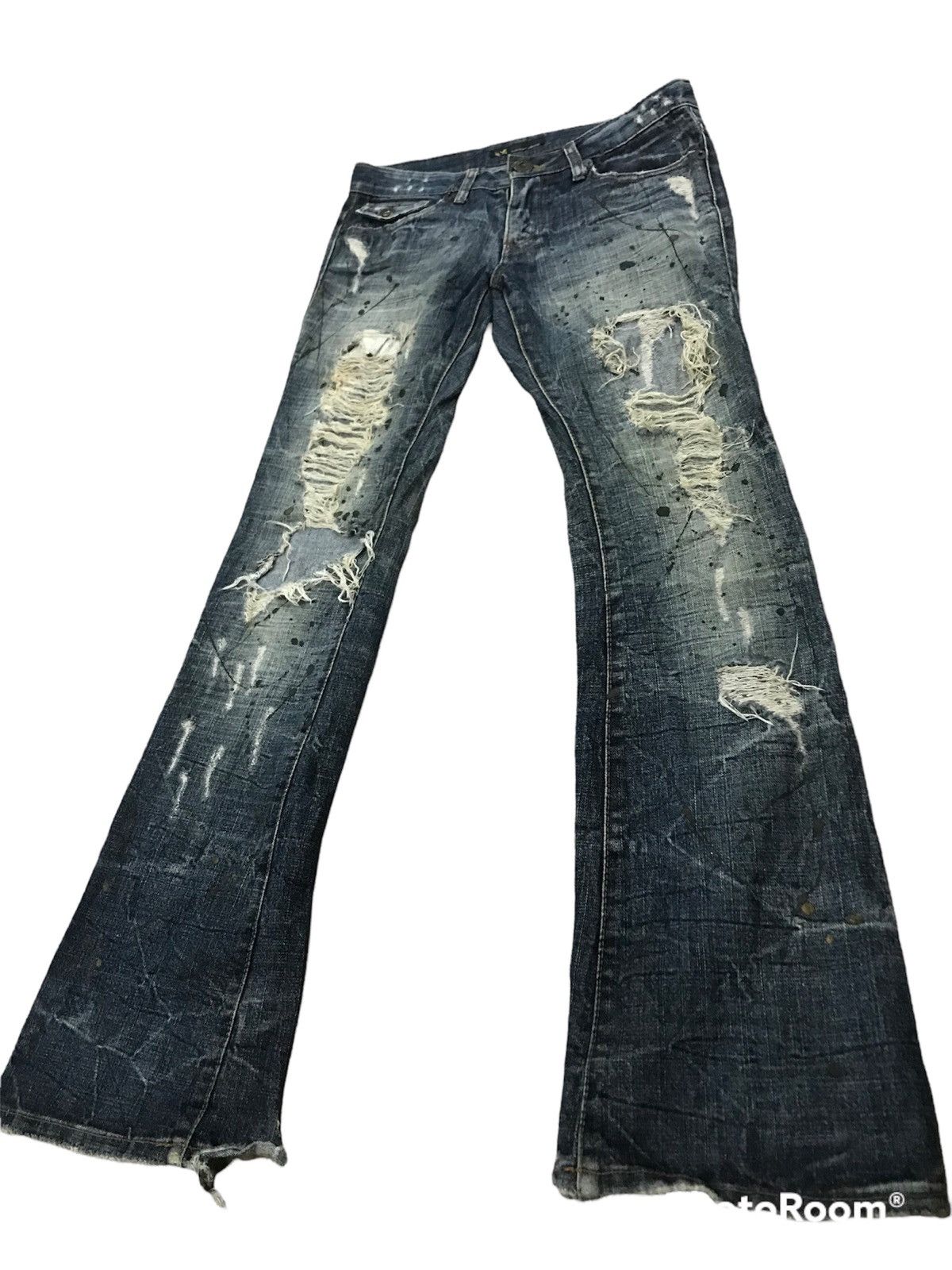 Japanese Brand rare!!! unisex vintage juriano jurrie very rare items Size 31" - 4 Thumbnail