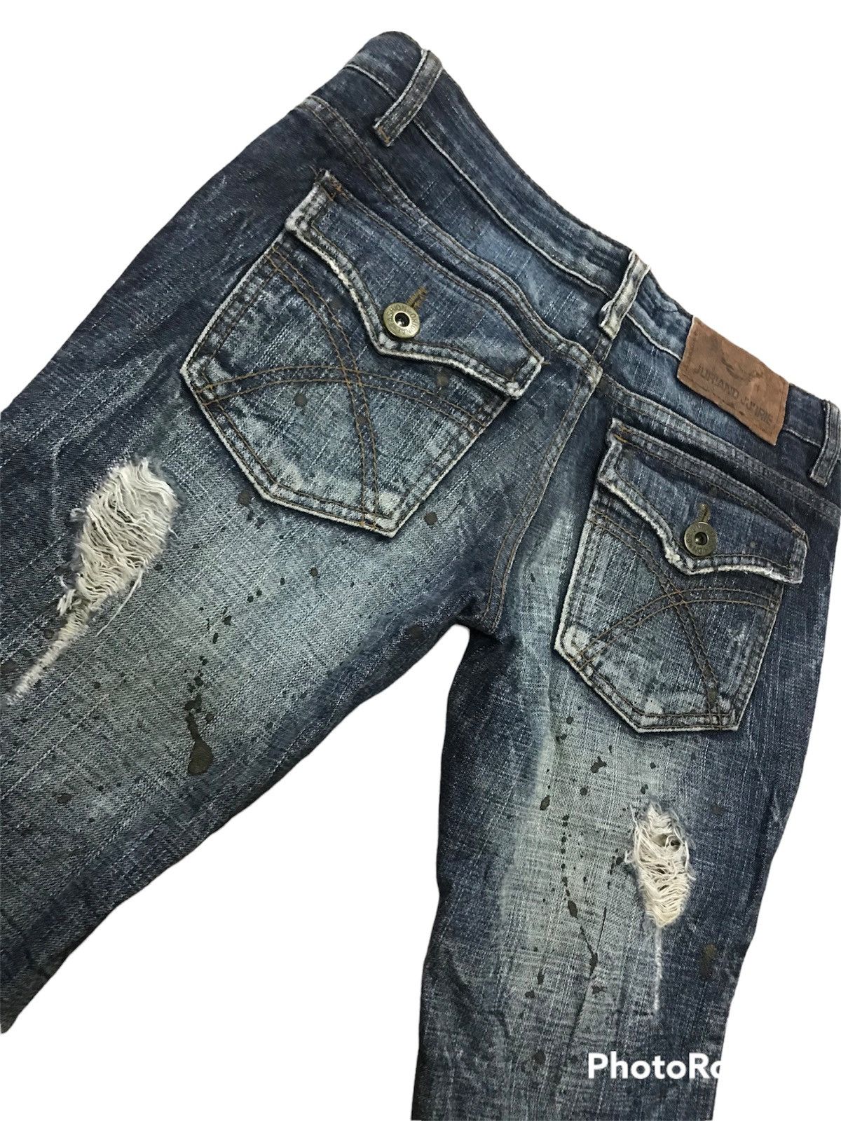 Japanese Brand rare!!! unisex vintage juriano jurrie very rare items Size 31" - 7 Thumbnail