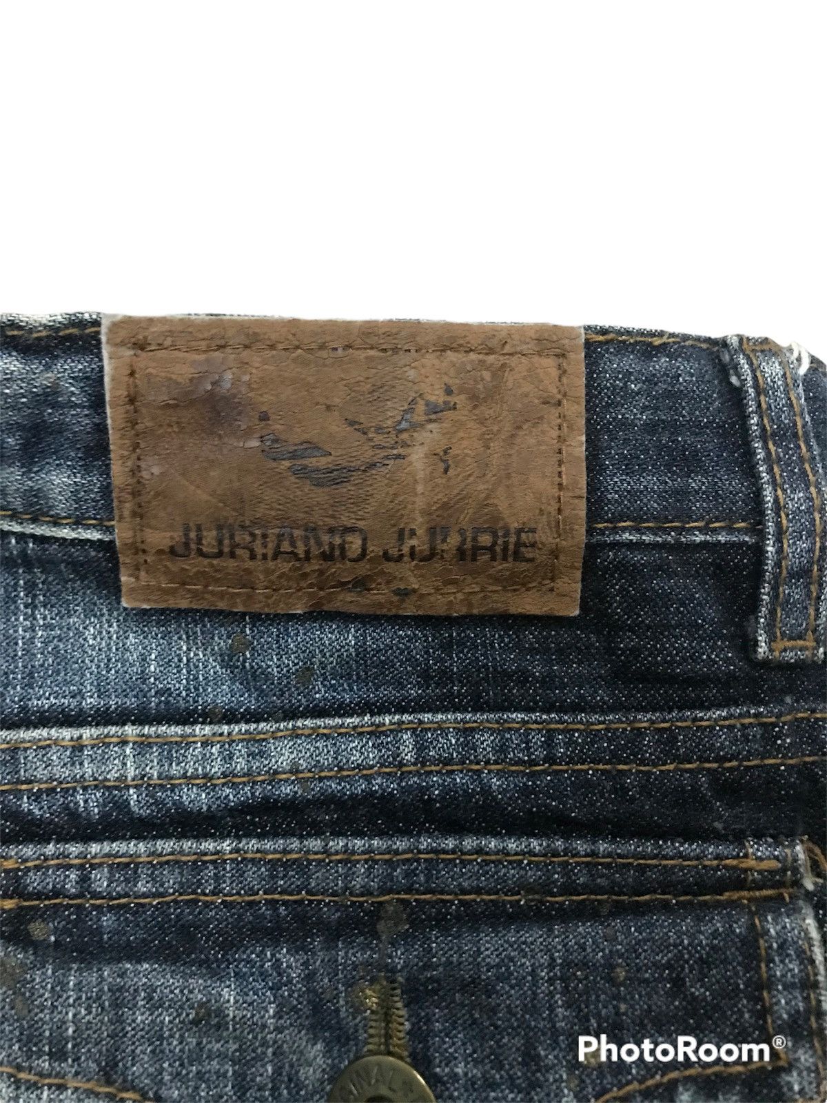 Japanese Brand rare!!! unisex vintage juriano jurrie very rare items Size 31" - 8 Thumbnail