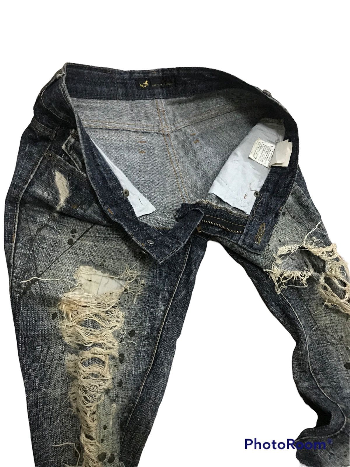 Japanese Brand rare!!! unisex vintage juriano jurrie very rare items Size 31" - 9 Thumbnail