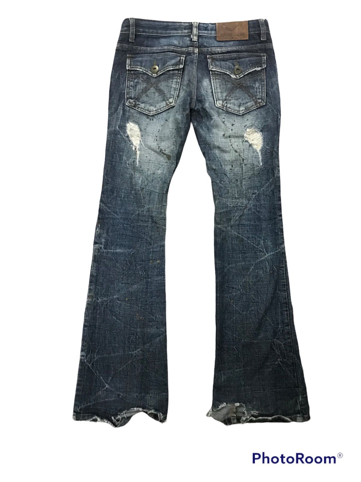 Japanese Brand rare!!! unisex vintage juriano jurrie very rare items Size 31" - 2 Thumbnail