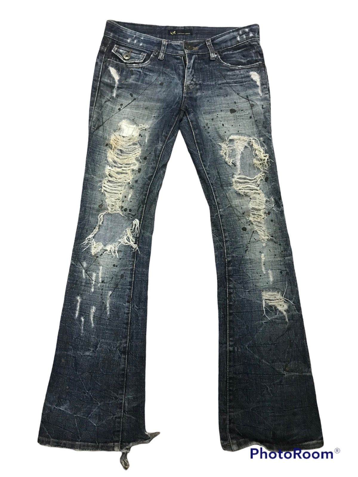 image of Distressed Denim Unisex Vintage Juriano Jurrie Very Items in Blue, Women's (Size 31)