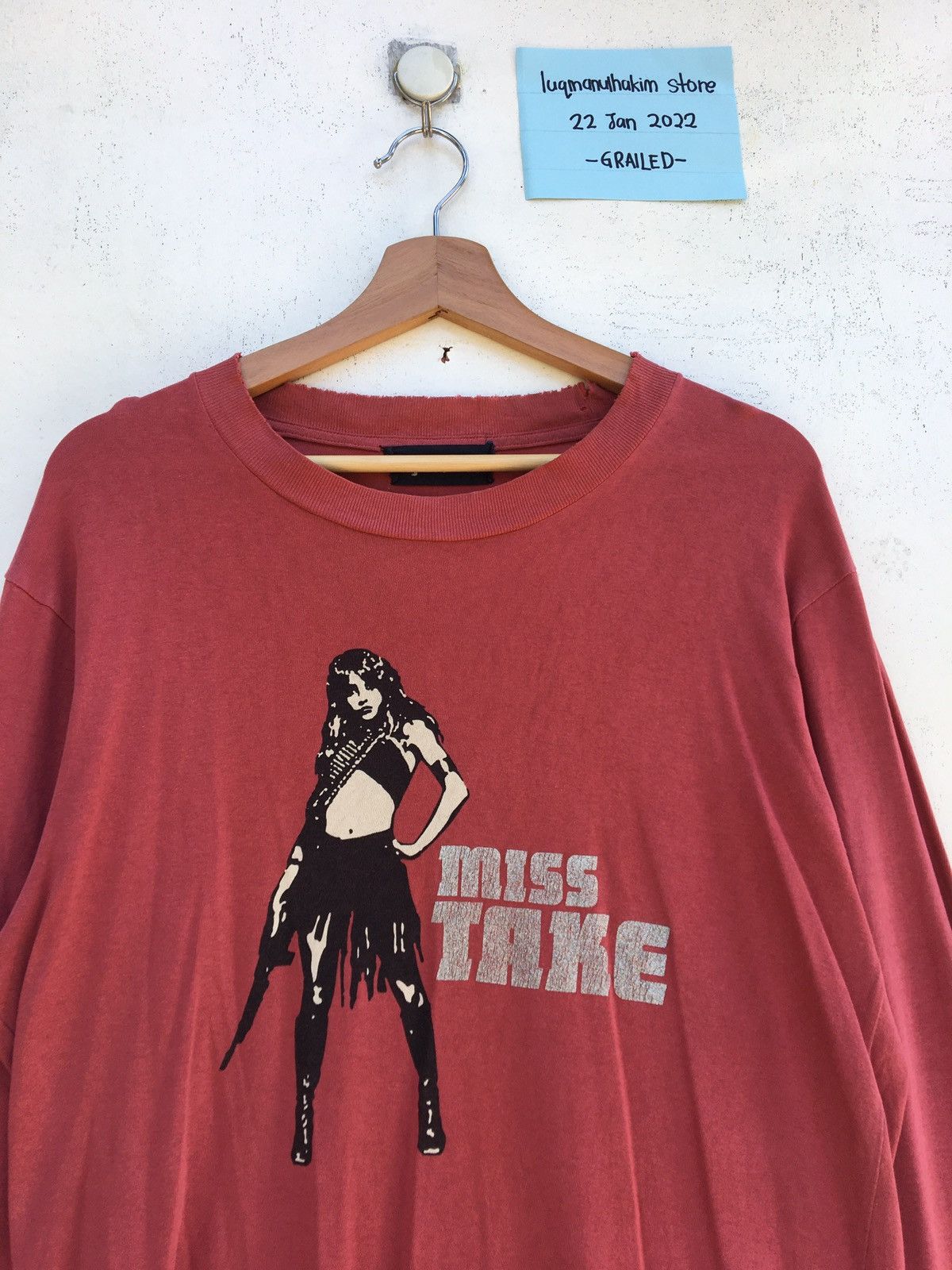 Hysteric Glamour Vintage Hysteric Glamour Miss Take Longsleeve Shirt Size US L / EU 52-54 / 3 - 1 Thumbnail