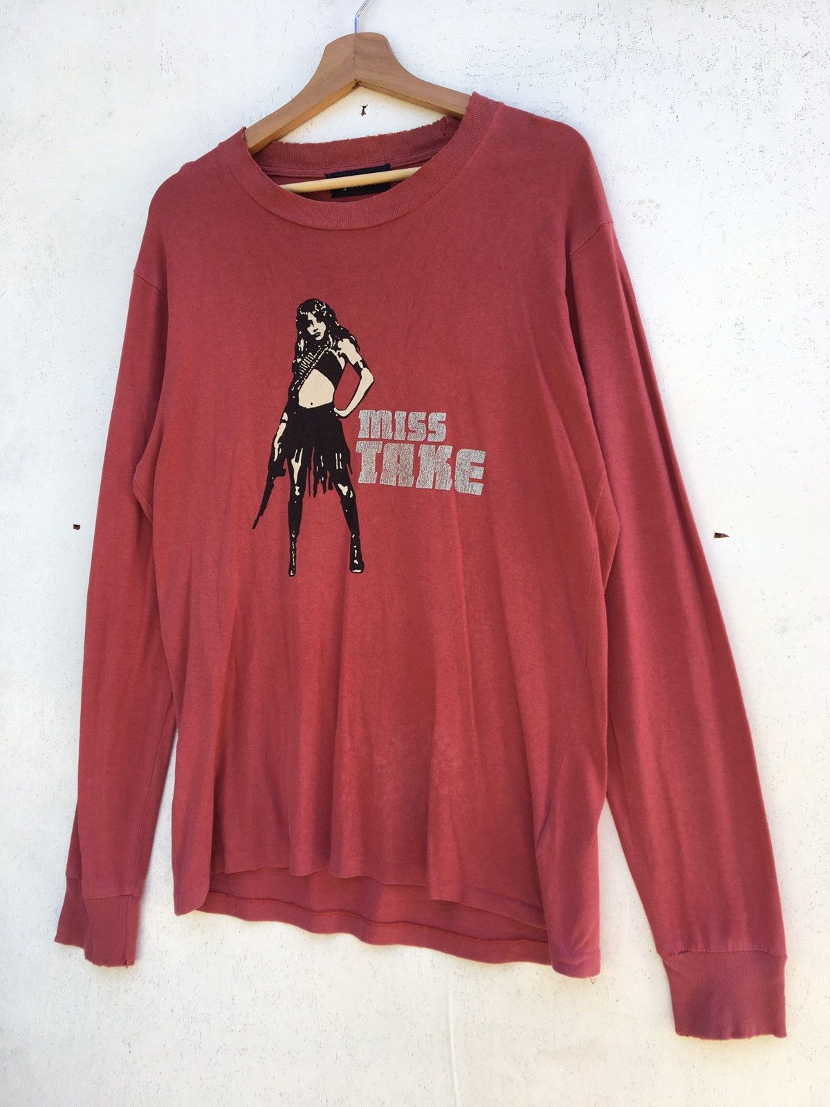 Hysteric Glamour Vintage Hysteric Glamour Miss Take Longsleeve Shirt Size US L / EU 52-54 / 3 - 4 Thumbnail