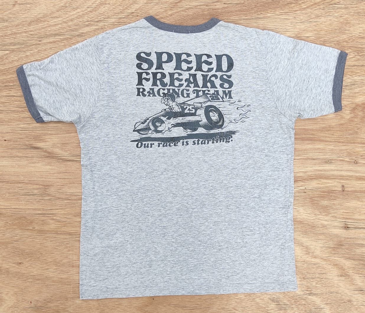 Vintage vintage racing tee C20 Size US L / EU 52-54 / 3 - 1 Thumbnail