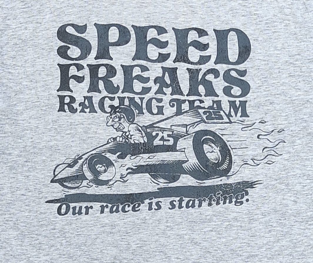 Vintage vintage racing tee C20 Size US L / EU 52-54 / 3 - 2 Thumbnail