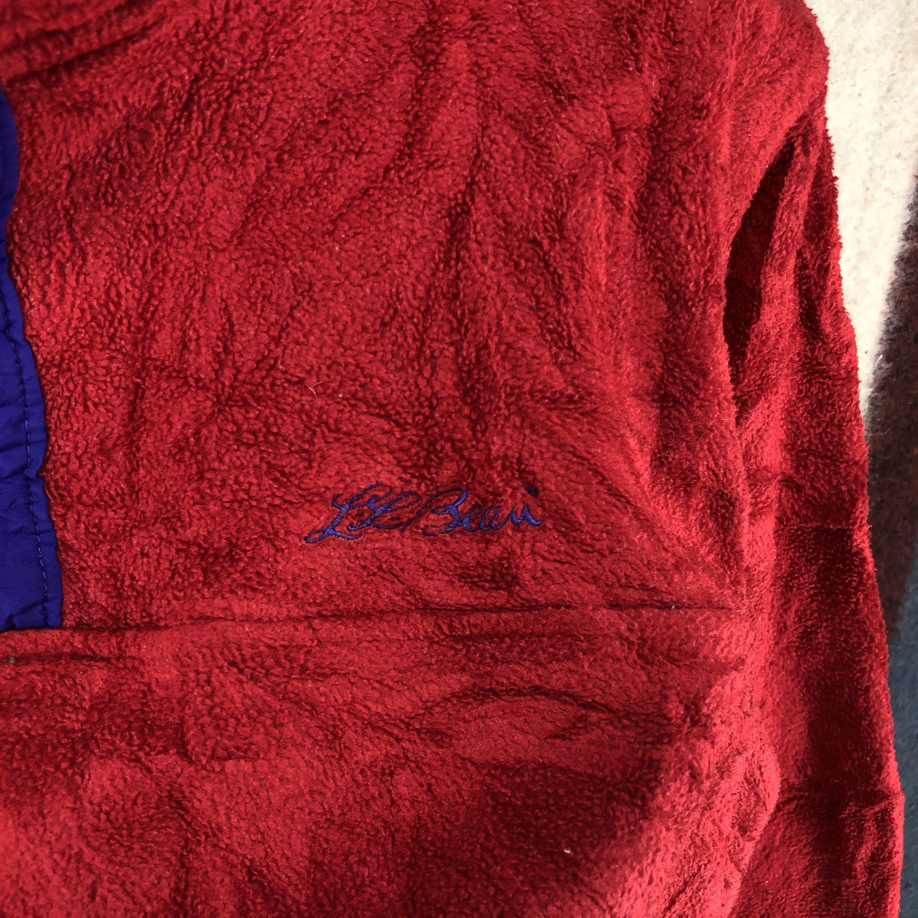 L.L. Bean 90s Vintage L.L BEAN FREEPORT MAINE Kids Fleece #02/A Size US L / EU 52-54 / 3 - 2 Thumbnail