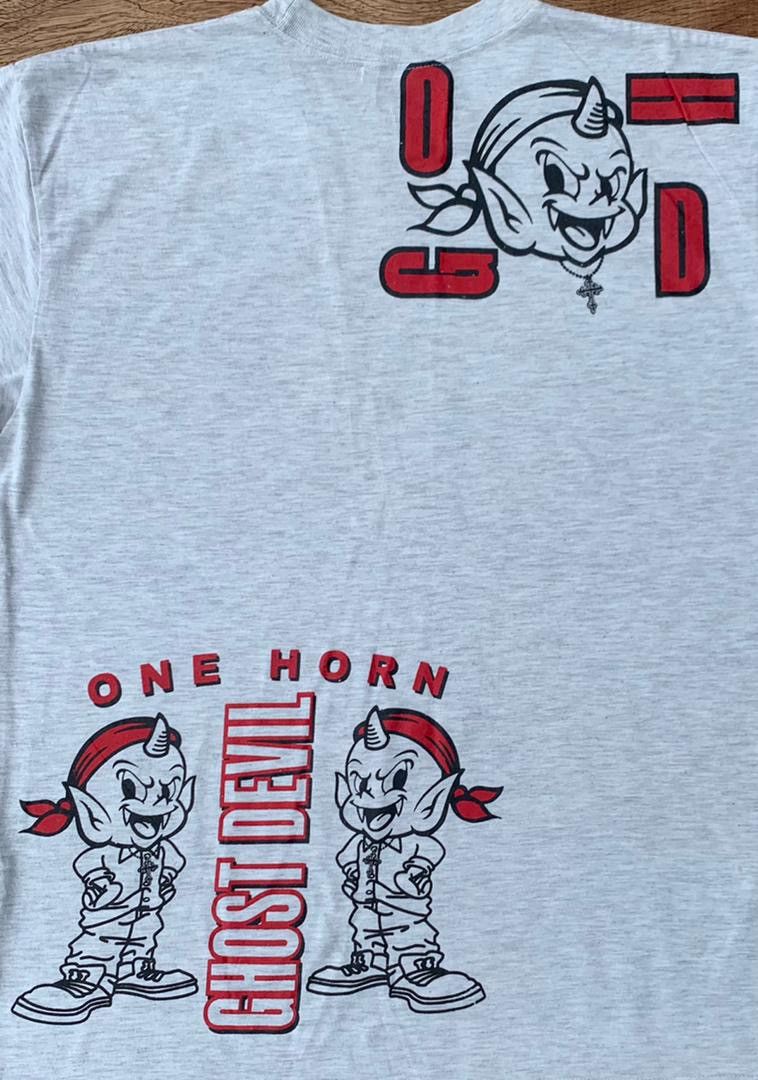 Vintage Vintage Tee D - 22 Ghost Devil Size US L / EU 52-54 / 3 - 3 Thumbnail