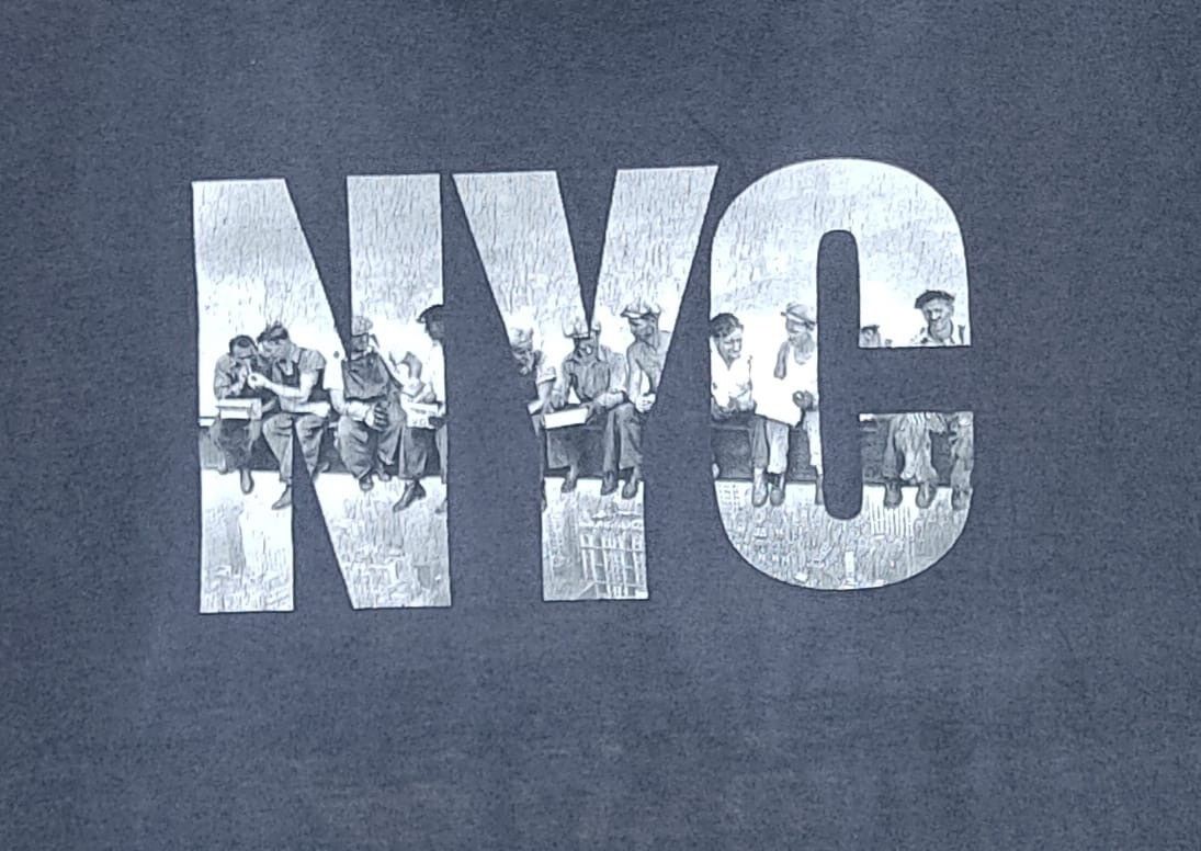 Vintage vintage NEW YORK CITY tee C16 Size US XL / EU 56 / 4 - 2 Thumbnail