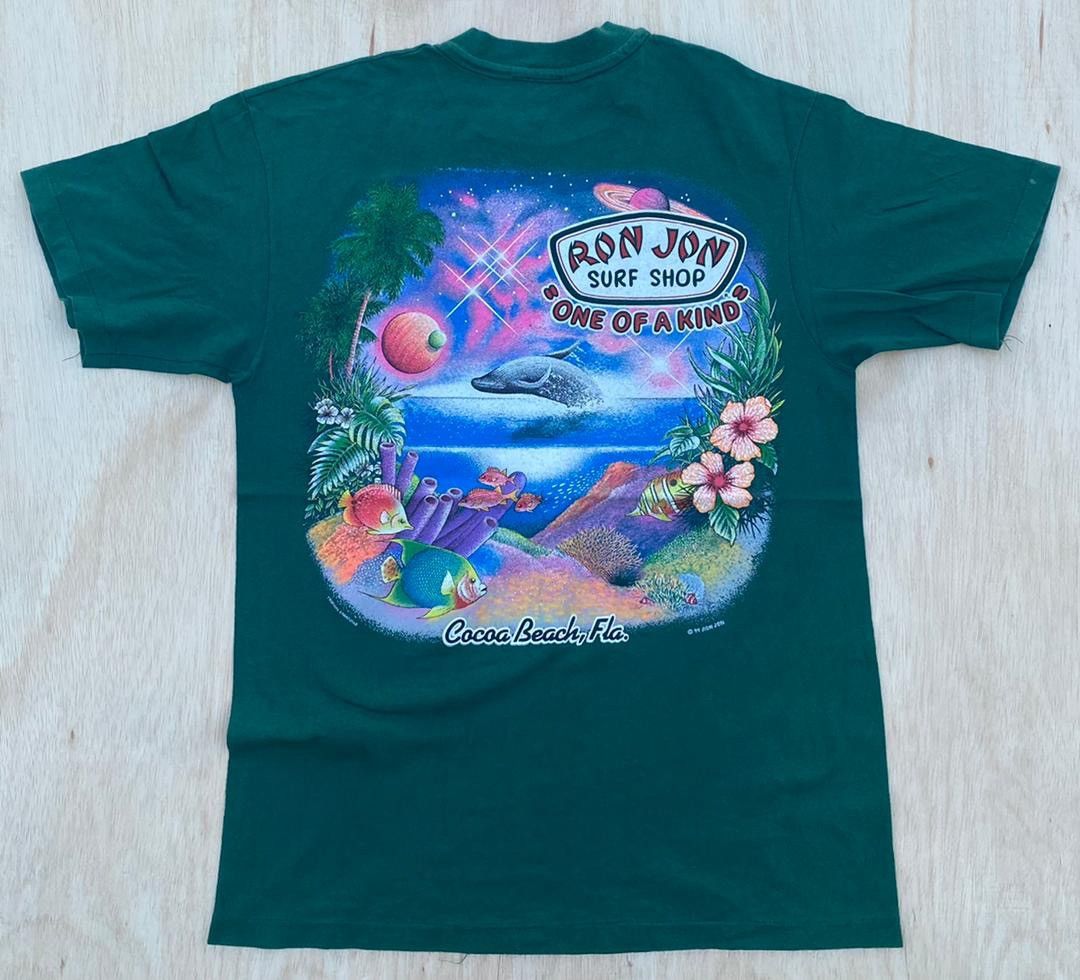 Vintage vintage tee ron jon C2 Size US M / EU 48-50 / 2 - 1 Thumbnail