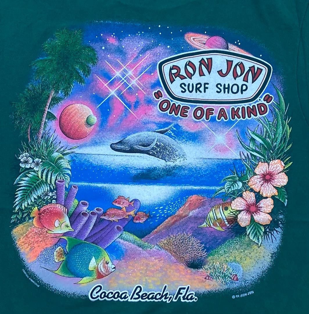 Vintage vintage tee ron jon C2 Size US M / EU 48-50 / 2 - 2 Thumbnail