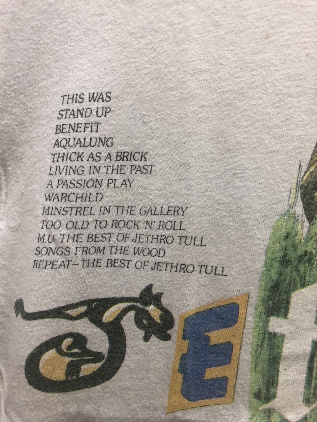 Band Tees × Vintage Vintage JETHRO TULL Size US M / EU 48-50 / 2 - 3 Thumbnail