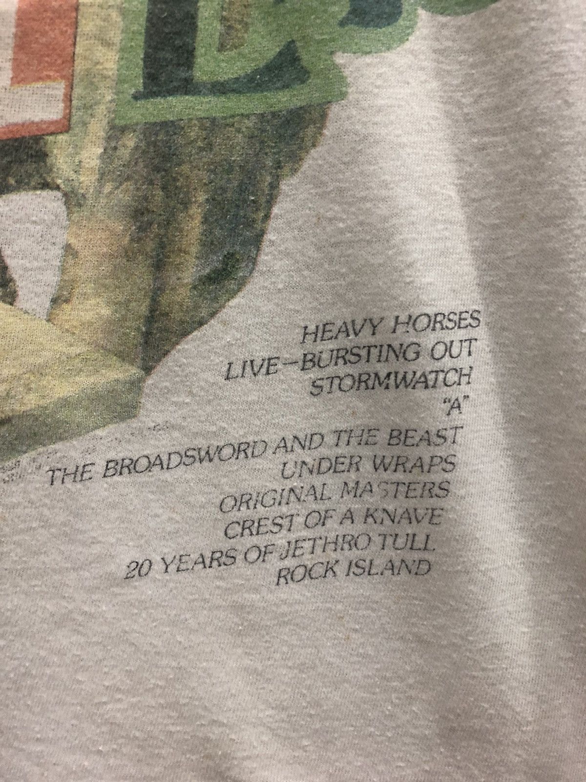 Band Tees × Vintage Vintage JETHRO TULL Size US M / EU 48-50 / 2 - 4 Thumbnail