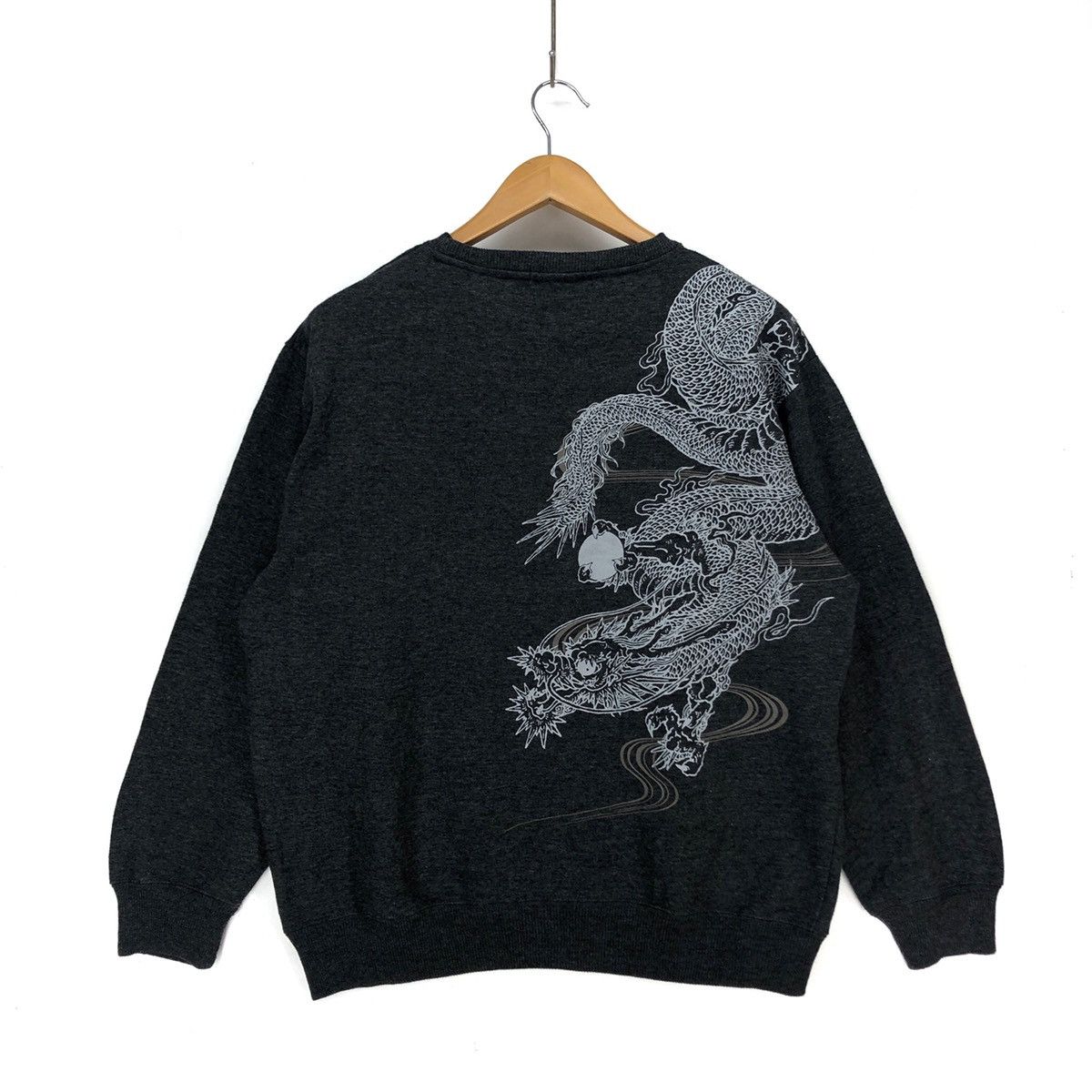 Japanese Brand JAPANESE LEGENDARY DRAGON Crew Neck Sweatshirt #1343-47 Size US L / EU 52-54 / 3 - 1 Thumbnail