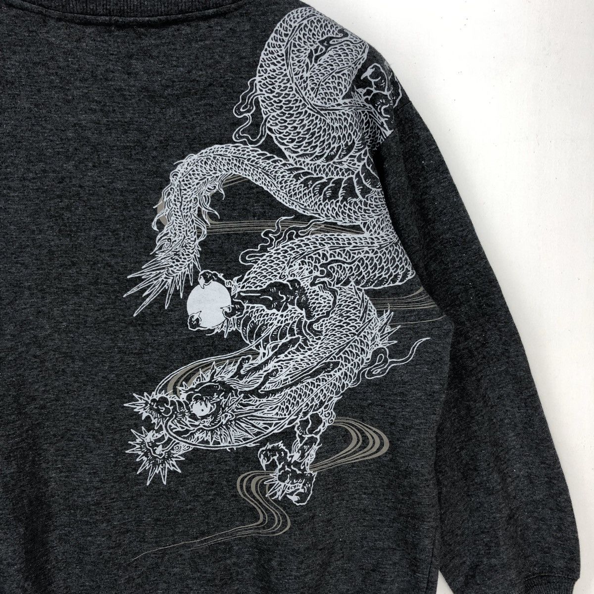 Japanese Brand JAPANESE LEGENDARY DRAGON Crew Neck Sweatshirt #1343-47 Size US L / EU 52-54 / 3 - 2 Thumbnail