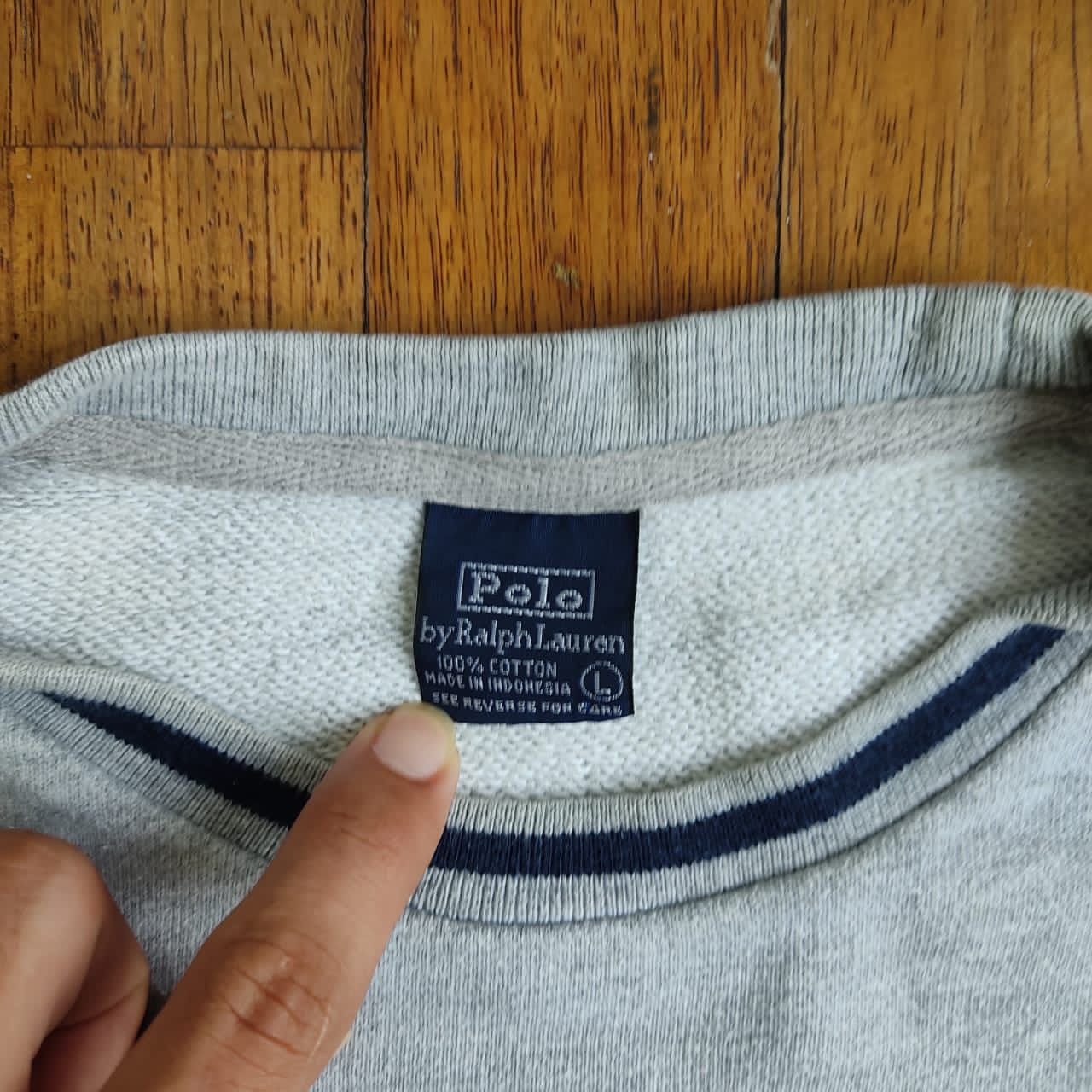 Polo Ralph Lauren Vintage Polo Ralph lauren Sw11 Size US L / EU 52-54 / 3 - 3 Thumbnail