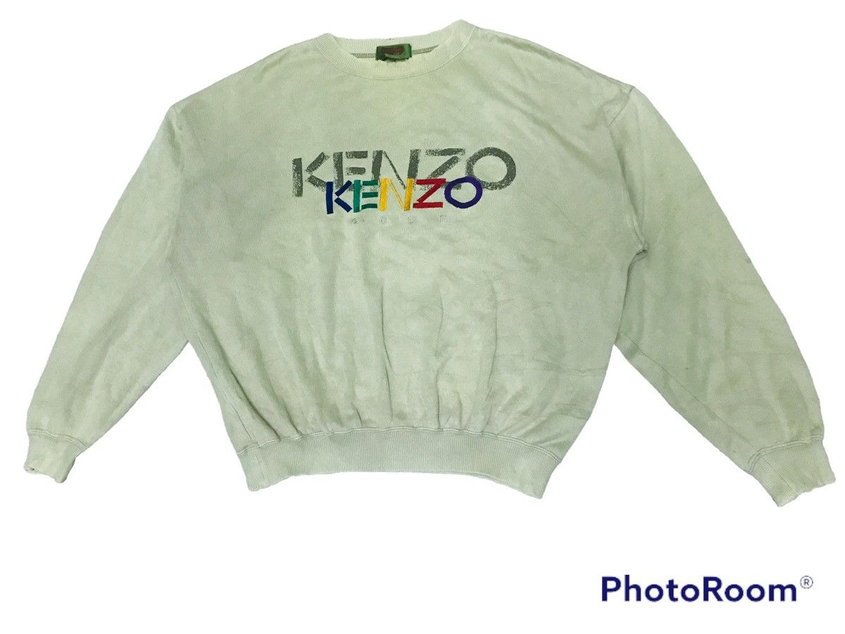 Japanese Brand × Kenzo × Vintage ‼️‼️ KENZO big logo japanese Size US L / EU 52-54 / 3 - 2 Thumbnail