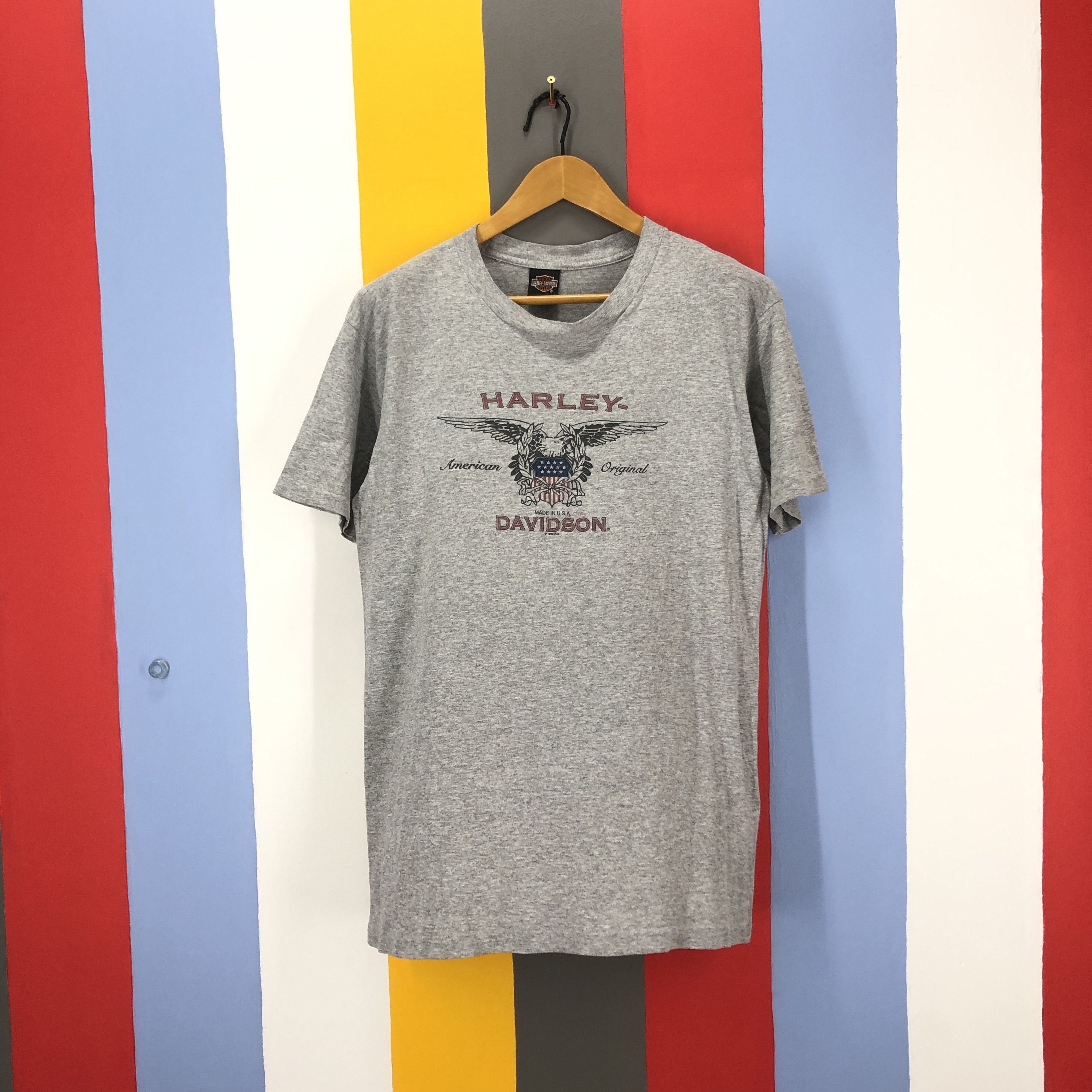 Harley Davidson Vintage 1995 HARLEY DAVIDSON Crew Neck T Shirt #1003/AJ Size US M / EU 48-50 / 2 - 1 Thumbnail