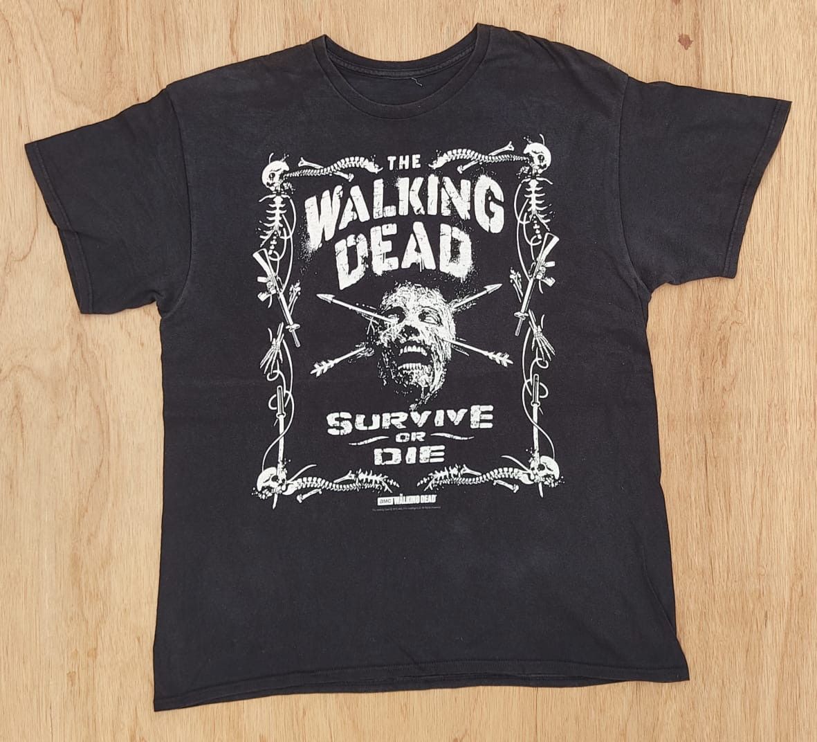 Expert Horror × Vintage Vintage Movie Tee The Walking Dead C16 Size US L / EU 52-54 / 3 - 1 Thumbnail