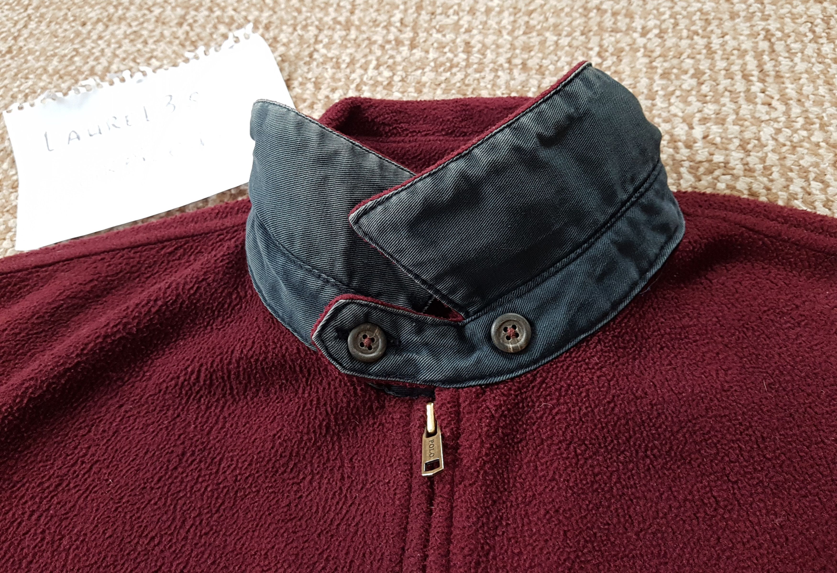 Polo Ralph Lauren Rare y2k Ralph Lauren Polo vintage fleece jacket full zip Size US L / EU 52-54 / 3 - 11 Thumbnail