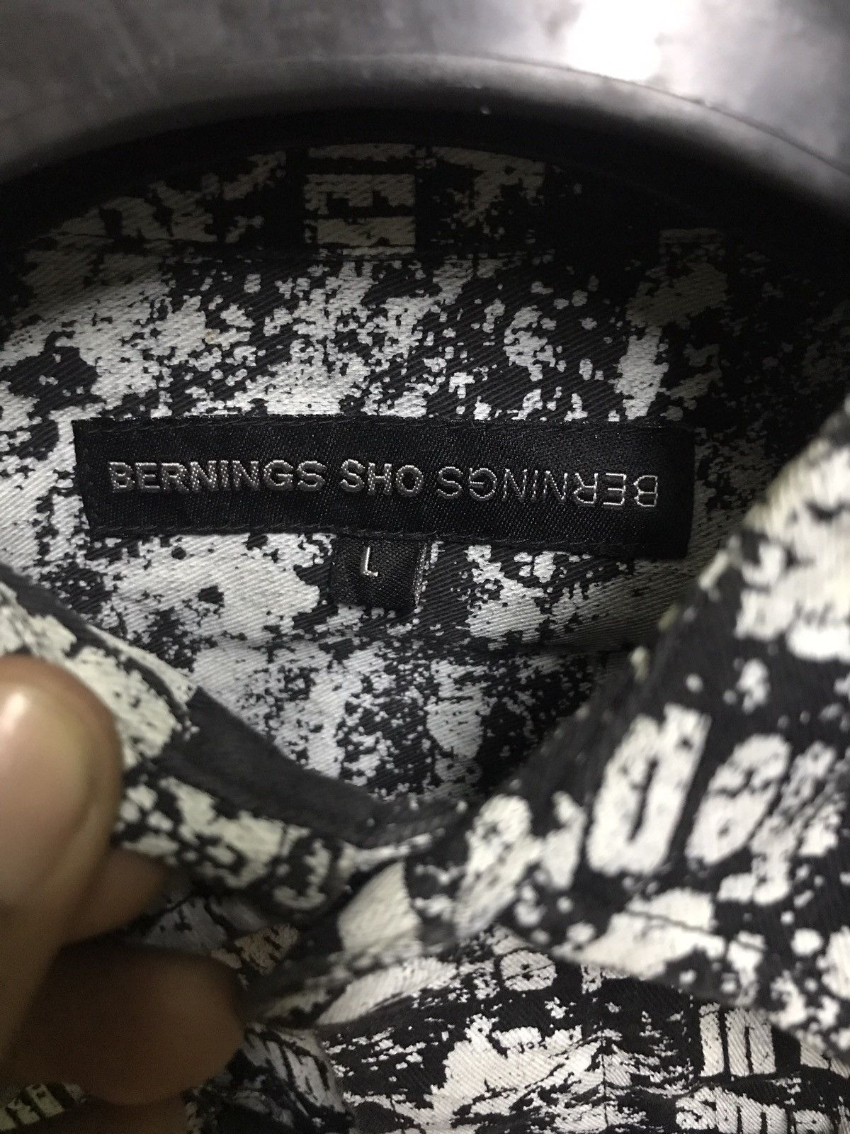 Japanese Brand ‼️‼️ bernings sho full print very rare Size US L / EU 52-54 / 3 - 6 Thumbnail