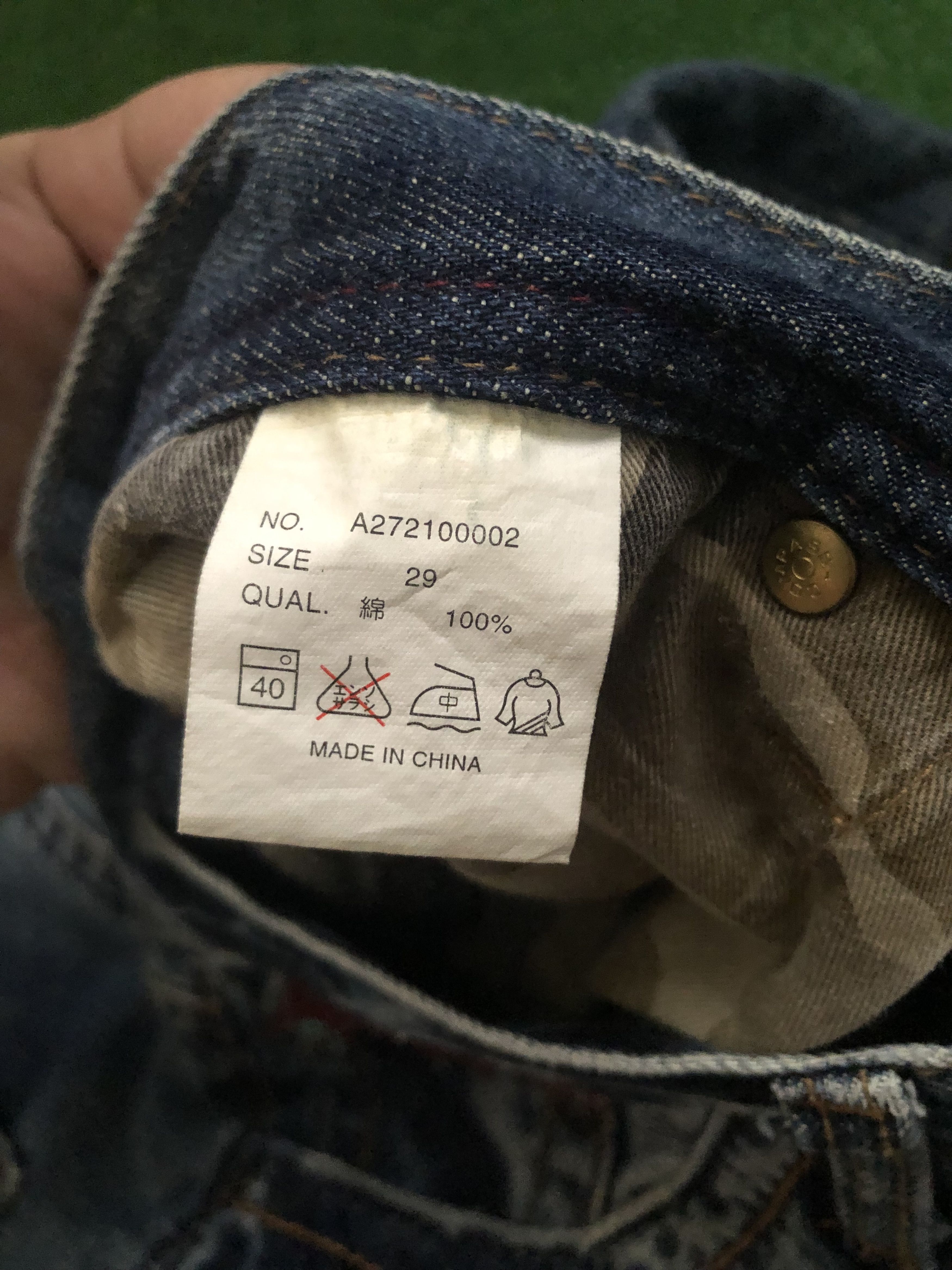 Japanese Brand La:ri Patchwork Shashiko Denim pants Size US 30 / EU 46 - 8 Thumbnail