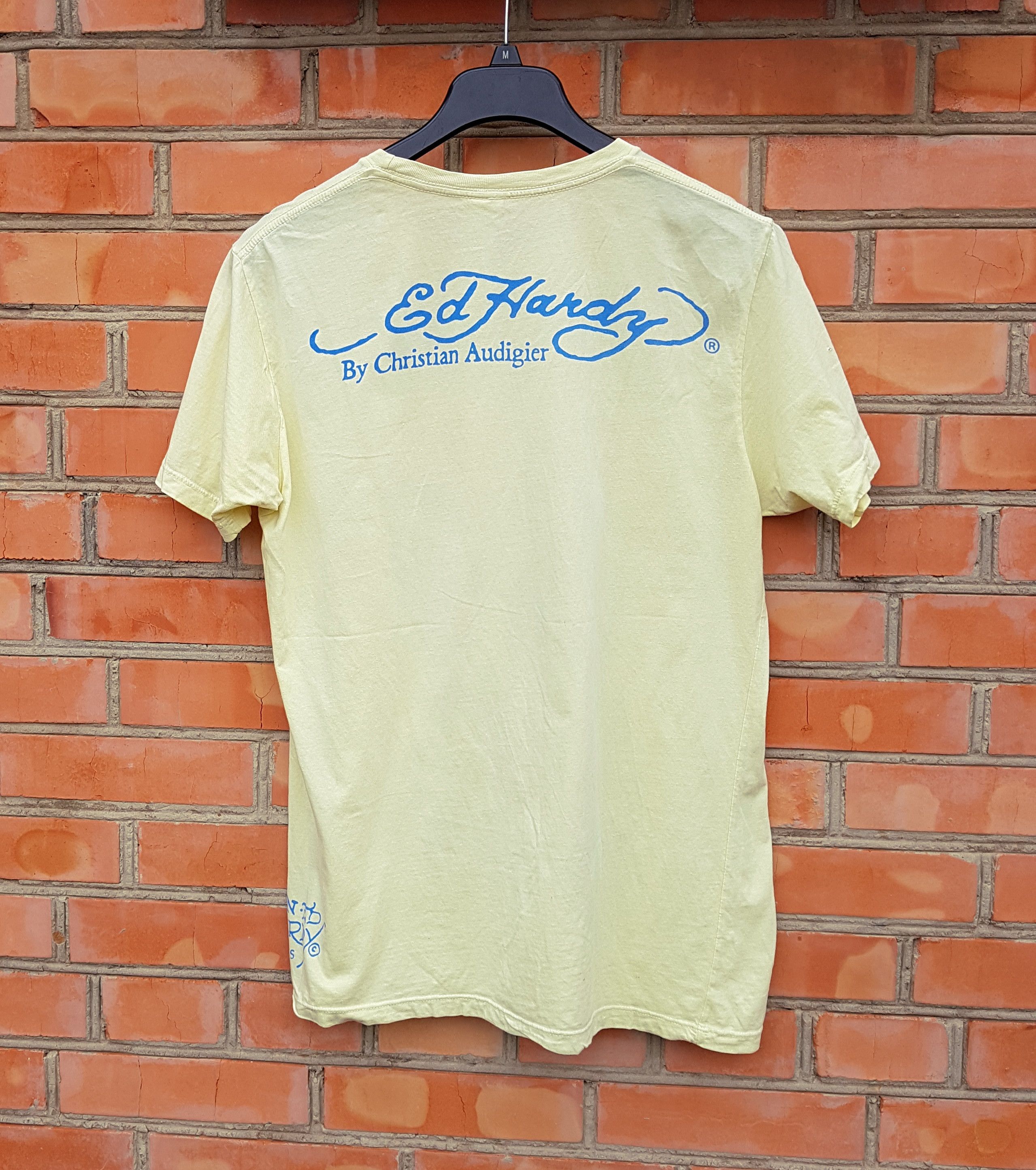 Ed Hardy Ed Hardy by Christian Audigier Eagle Skull Print Tee Size US L / EU 52-54 / 3 - 3 Thumbnail