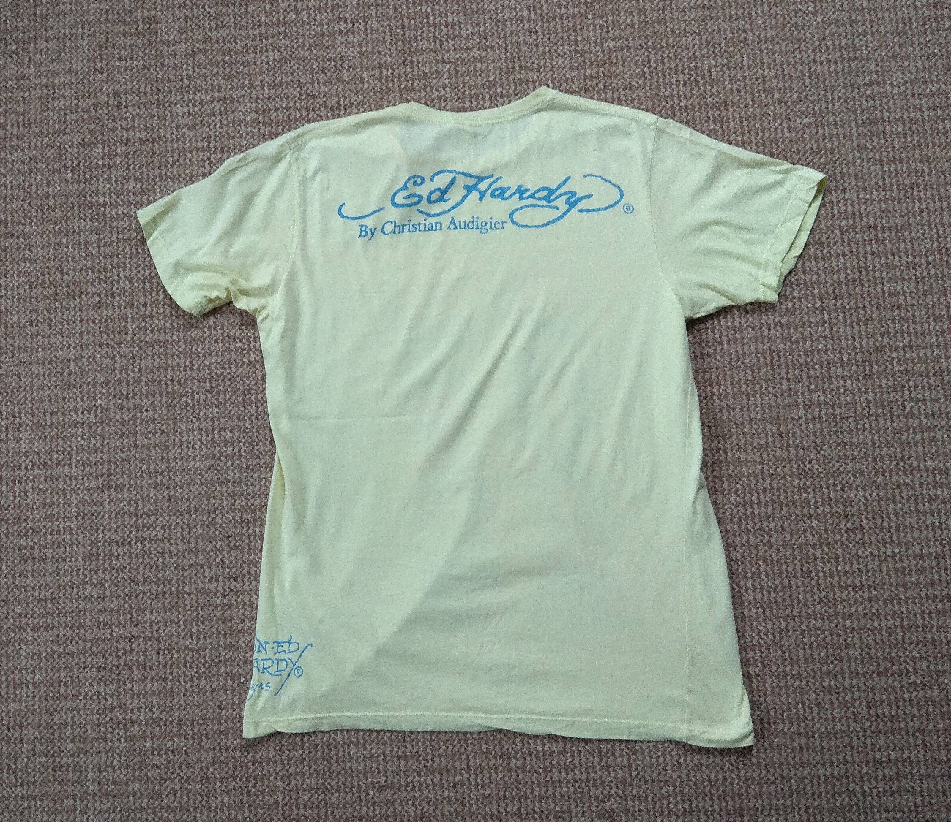 Ed Hardy Ed Hardy by Christian Audigier Eagle Skull Print Tee Size US L / EU 52-54 / 3 - 7 Thumbnail